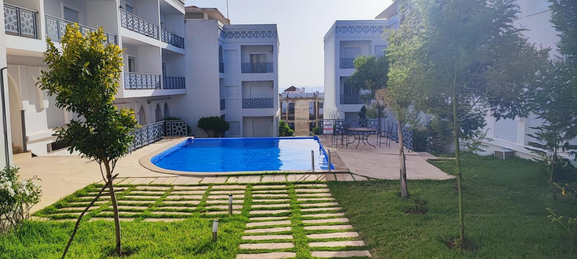 Magnifique Appartement De Standing A Tanger Avec Vue Sur Mer Et Acces Piscine Ngoại thất bức ảnh
